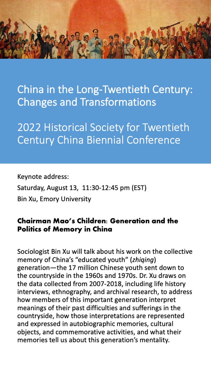 Shellen (@shellenx) on Twitter photo The program for the upcoming (August 12-13) virtual conference for HSTCC is now available on our website (hstcconline.org/conferences/). Fantastic lineup of China historians! @EastAsiaSciTech <a href="/soonw123/">Wayne Soon</a> @BinXuAtlanta <a href="/LuesinkDavid/">David Luesink</a> The program for the upcoming (August 12-13) virtual conference for HSTCC is now available on our website (hstcconline.org/conferences/). Fantastic lineup of China historians! @EastAsiaSciTech <a href="/soonw123/">Wayne Soon</a> @BinXuAtlanta <a href="/LuesinkDavid/">David Luesink</a>