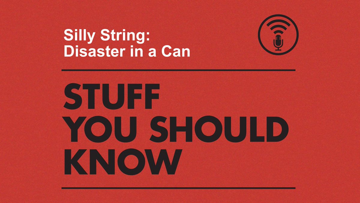 SYSKPodcast's tweet photo. It's been a while since we tackled a classic toy, so here we go with all you ever wanted to know about Silly String. https://t.co/F4uTQ8hV3m https://t.co/odzoNr4umr