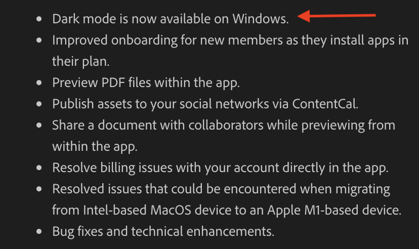 tinyhouse_media's tweet photo. There is a new #adobe update. 5.8.0.592. There is one patch note. Dark mode is now available on Windows. Is it me or did we already have this feature when Mac got it back in April?
.
#motiongraphics #animation #motiondesign #aftereffects #art #graphicdesign #design #updates https://t.co/IBrCbrJc1t