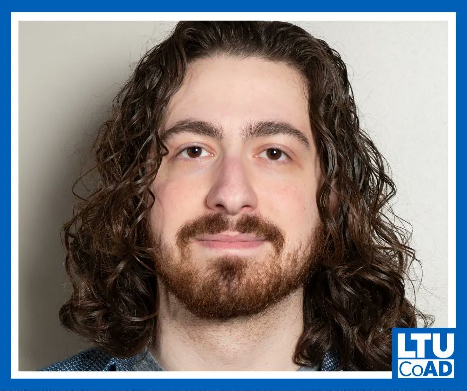 CoAD Congratulations goes out to Eli Forta, BSAr'22 and current masters of architecture student for his recent profile in the Detroit Jewish News. It’s wonderful when our CoAD students are celebrated! Read: buff.ly/3oKYlQF #ltucoad #architecturestudent