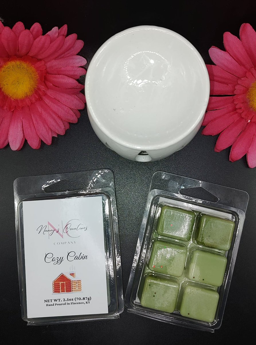 Excited to share the latest addition to my #etsy shop: Cozy Cabin Soy Wax Melts etsy.me/3zpf7de #green #waxmeltcubes #fallscents #highlyscented #waxmelts #longlasting #giftsforher #fallcollection #fragranceoil