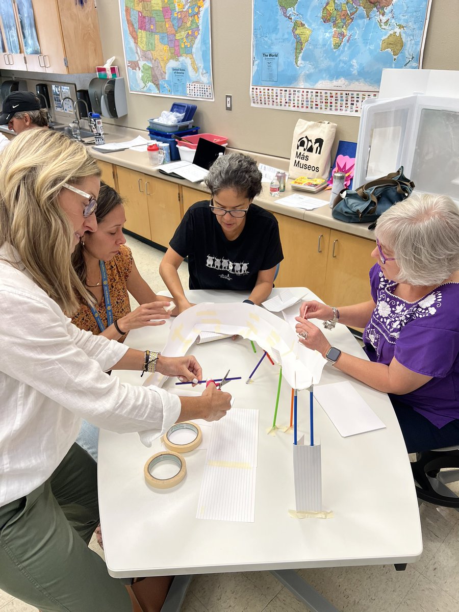 Miss__Crane's tweet photo. Thankful for hands on trainings. 🎢4️⃣@Cambridge_AH #GTtraining @AHISD https://t.co/qXMOxkZBwj