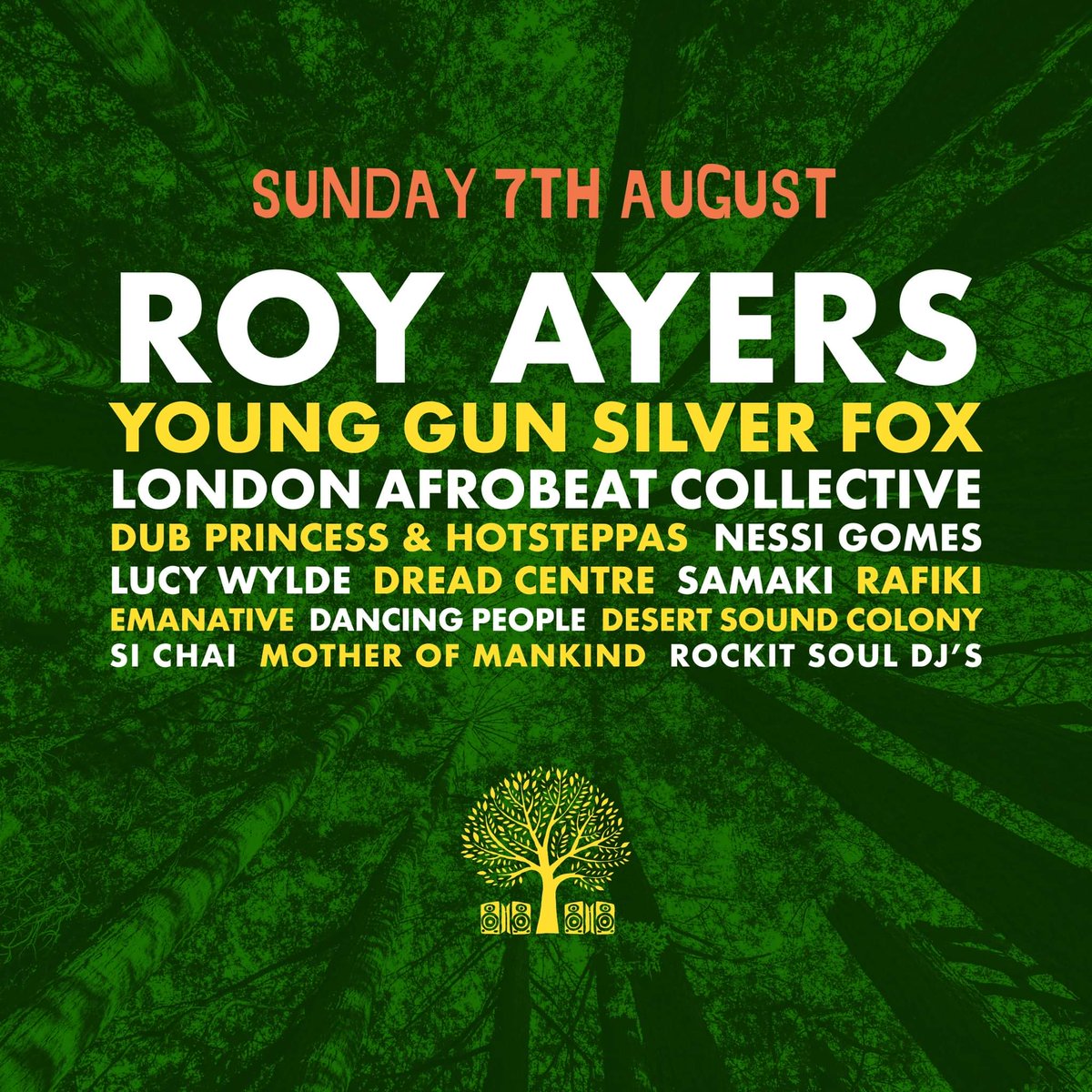 dreadcentre's tweet photo. #GoodVibrationsSociety #Festival #DreadCentre 💚💛❤️🔊🔊🔊 https://t.co/SOkKORL1us