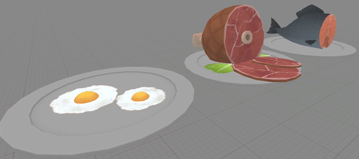 HeavyStorm04's tweet photo. This is slowly ending. Next step: the salad 🥗
#Food #eggs #ham #fish #salmon #Salad #stylized #texture #texturing #fantasy #asset #tavern #susbtancepainter #3D #modeling #gameart #unreal #UnrealEngine #unlit https://t.co/wbwifhhDT6