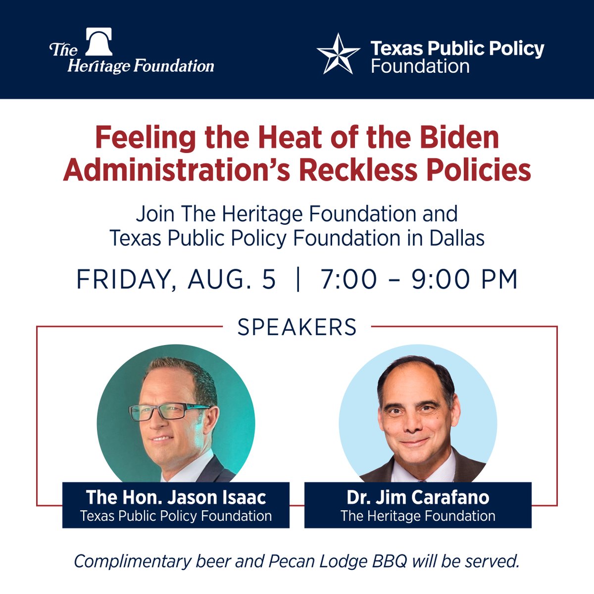 Heritage Foundation on Twitter "JOIN US We'll discuss how to push