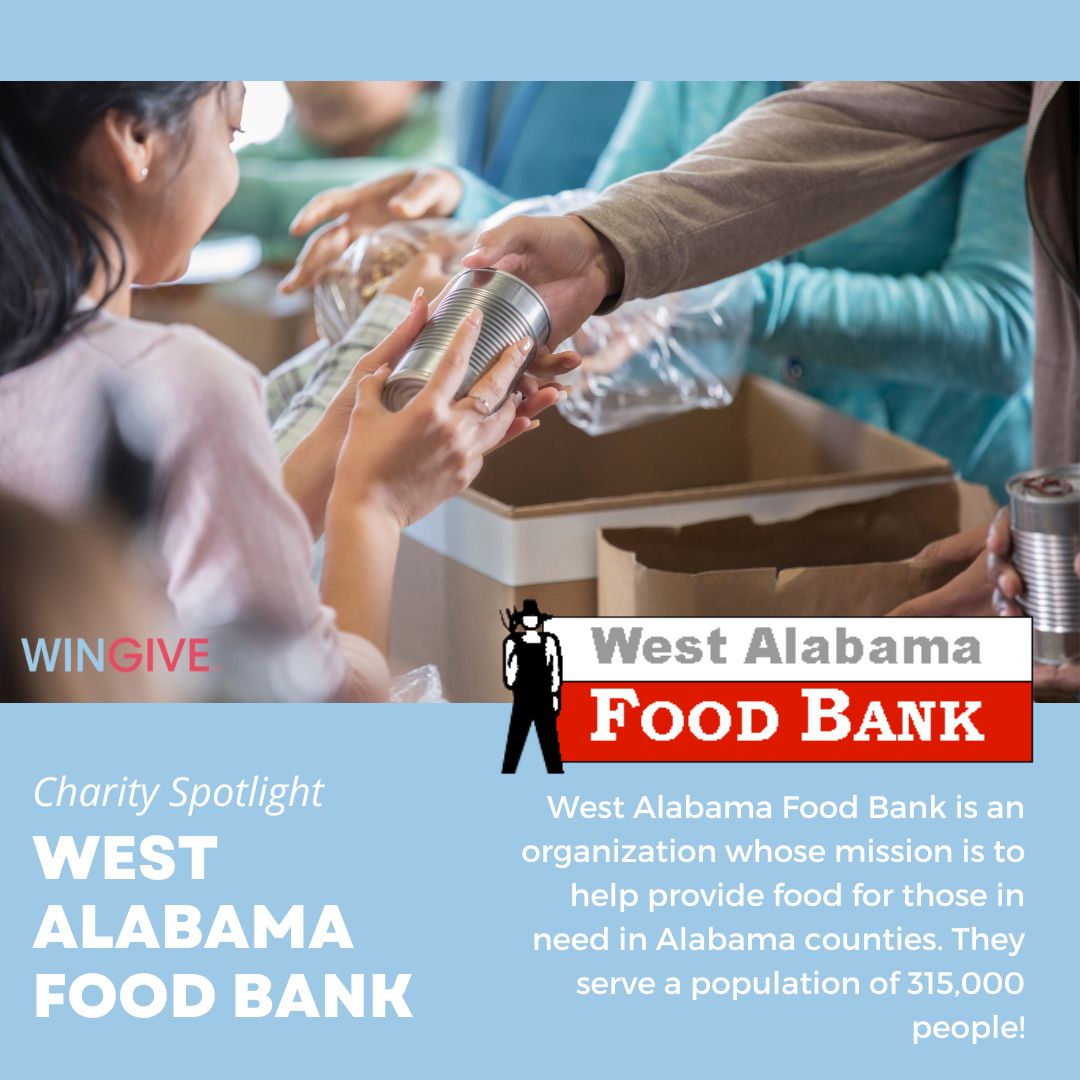 WinGiveApp's tweet photo. ✨ Charity Spotlight ✨
Are you interested in donating to @WestAL_FoodBank ? Participate in a WinGive campaign today!❤️
➡️ Download the app, https://t.co/lh6JfXEFKS
#wingive #app #charity #nonprofits #fundraising #yourfavoritecharity #sportsfans #fundraisingplatform https://t.co/38aS8ahaQL
