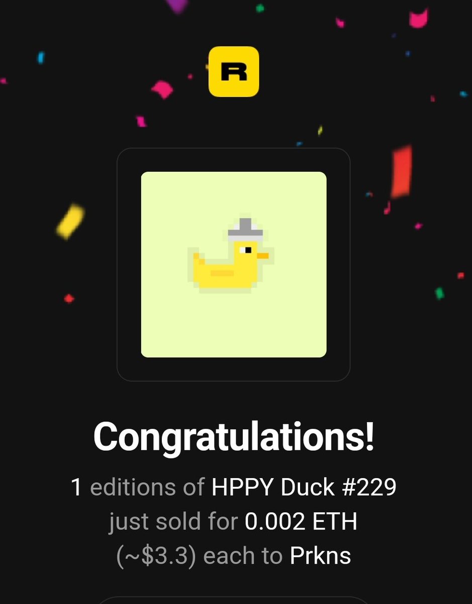 Sold❤️‍🔥
Thank you very much 😊 dear #prkns 🔥🍻🌈
Welcome to our #community ❤️ 

#NFTGiveaway #NFTCommunity #NFTshill #NFTsales #NFTairdrop #NFT #NFTs