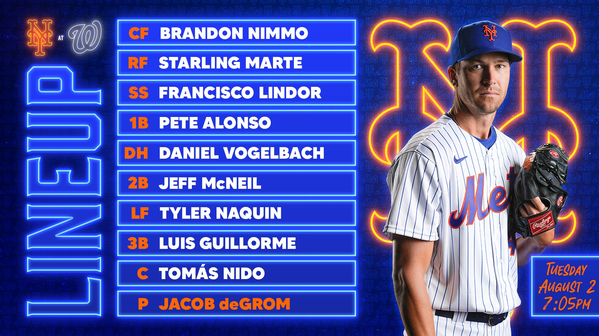 We Are METS Believers - Jacob deGrom and his wife Stacey welcomed Aniston  Grace into the world at 7:44 a.m on Wednesday morning. Eight pounds, two  ounces. Congratulations to the deGroms!