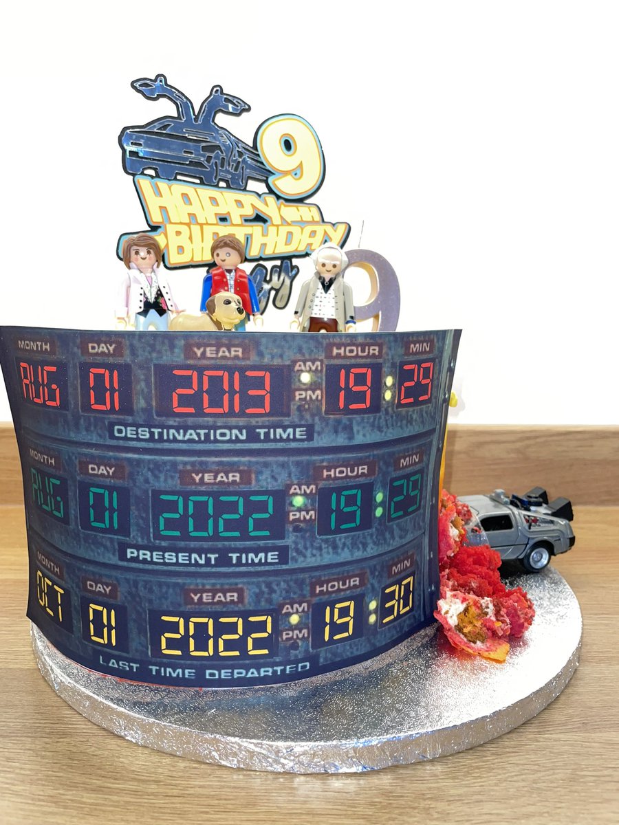 2/2 The date at the bottom of the Time Circuits board is when we’re going to see the musical as a family…can’t wait!! <a href="/BacktotheFuture/">Back to the Future™</a> <a href="/bttfmusicalfans/">Back to the Future The Musical Fans</a> <a href="/BTTFmusical/">Back to the Future</a>