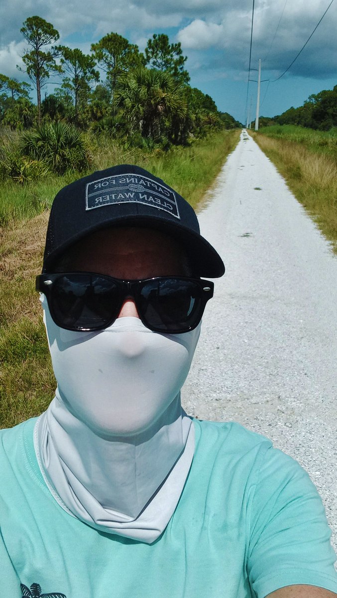 Hiked out to the South Power Line Trail in Carlton Reserve. Hiking in Florida . . . in August . . . The Mean Season. ☀️

#carltonreserve #hikeflorida #meanseason #sarasotacountypark #venicefl #veniceflorida #myakkahikingtrail #floridatrails