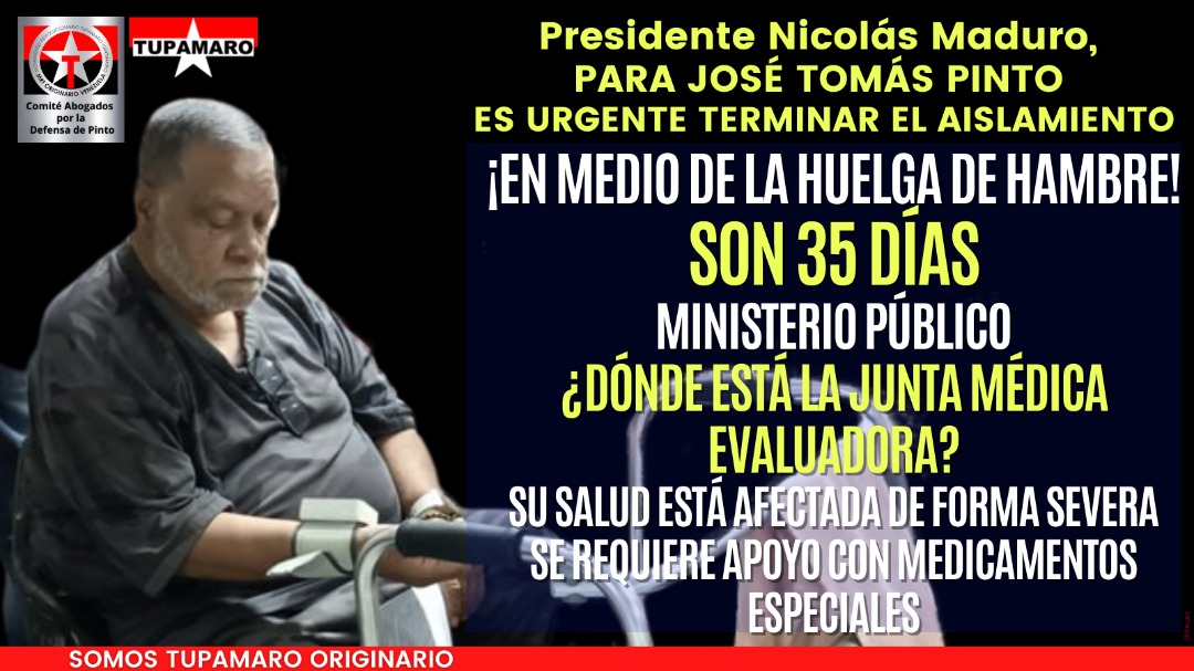 #MedidaSustitutivaParaPintoYa 
<a href="/ONU_es/">Naciones Unidas</a> <a href="/onuvenezuela/">ONU Venezuela</a> <a href="/cepal_onu/">CEPAL</a> <a href="/ONU_derechos/">ONU Derechos Humanos - América del Sur</a> <a href="/NicolasMaduro/">Nicolás Maduro</a> <a href="/FBuenAbad/">Fernando Buen Abad D</a> <a href="/WalterDossier/">Walter Martínez</a> <a href="/evoespueblo/">Evo Morales Ayma</a> <a href="/mangozurda/">Oswaldo Rivero</a> <a href="/ErikaOSanoja/">Érika Ortega Sanoja</a> <a href="/FosforitoTropa/">#TROPA #ONCA</a> <a href="/MemaEmma53/">CHAVEZ</a> <a href="/TSJ_Venezuela/">TSJ Venezuela</a> <a href="/TSJ_Legitimo/">TSJ_Legítimo</a> <a href="/MinpublicoVEN/">Ministerio Público venezolano</a> <a href="/TarekWiliamSaab/">Tarek William Saab</a> <a href="/PedroCarreno_e/">Pedro Carreño</a> <a href="/MariaesPueblo/">María Alejandra Díaz Marín🐞🦗🦎🐝🐜</a>