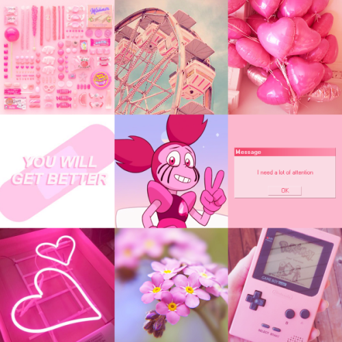 " 𝔣𝔬𝔲𝔫𝔡 . . . "

An independent portrayal of Spinel from Steven Universe