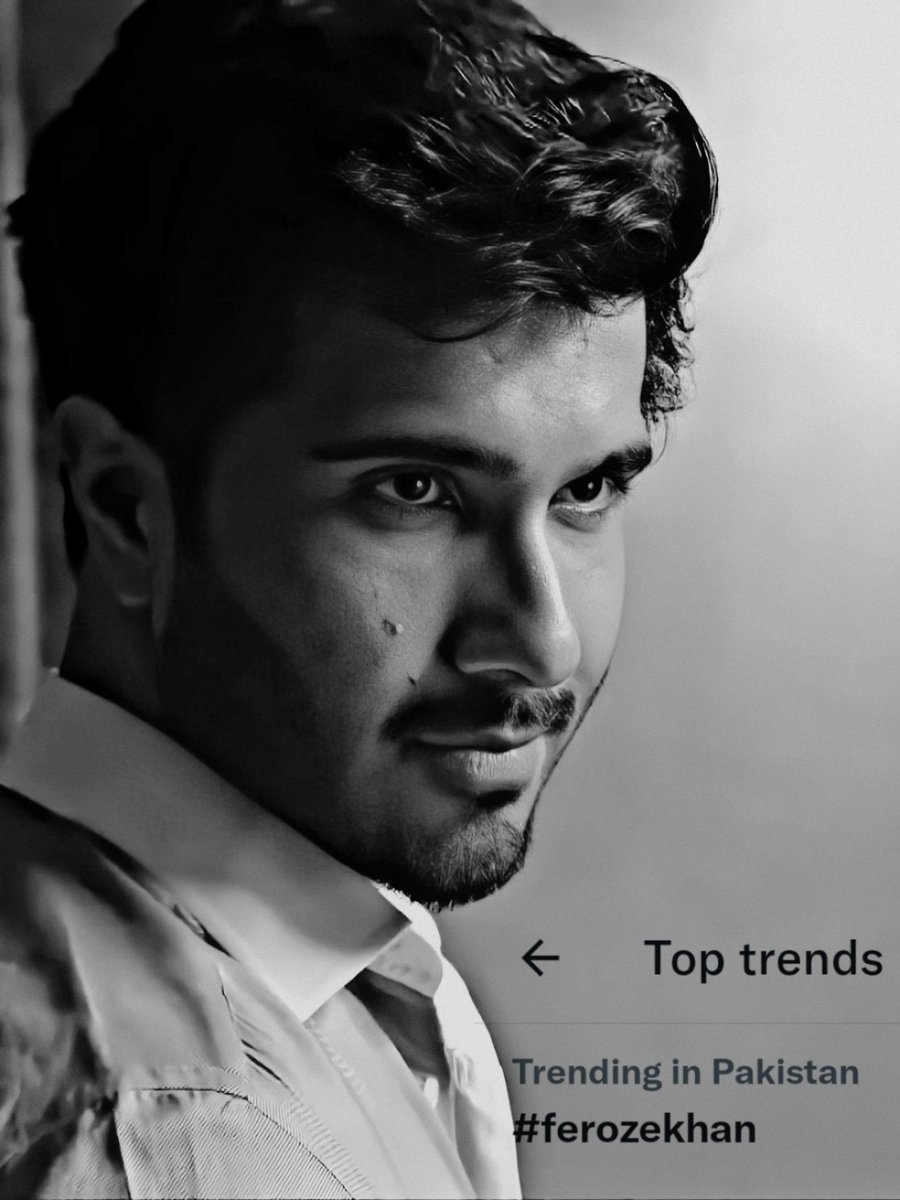 MASSIVE SUCCESS INDEED🙌🏻
I'll always remember &amp; be proud of the fact that my hero, <a href="/ferozekhaan/">Feroze Khan</a>, sets records one after the other everyday!
No actor of this country has ever trended at #1 consistently everyweek &amp; continuesly for more than 24 hrs! 
As I said HISTORIC🙌🏻
#FerozeKhan