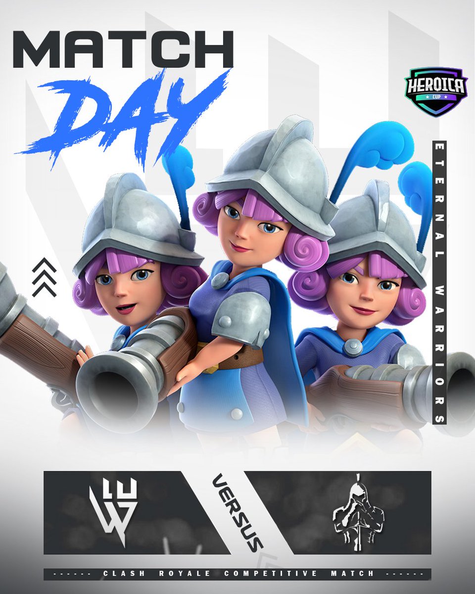 π± Eternal Warriors π± (@e_warriors2022) on Twitter photo β‘ #CR | #ClashRoyale β‘
El dΓa de hoy tenemos dos partidos sumamente importantes π₯
π <a href="/SNGaming_RD/">Sangre Nueva Gaming</a>
π <a href="/DxJoseGaming/">Mr DX Jose</a>
β° 20:00 Hrs π²π½
π <a href="/TemplariosEGS/">Templarios Esports</a>
π 8vos de final
π @Heroica_Cup
β° 21:00 Hrs π²π½ β‘ #CR | #ClashRoyale β‘
El dΓa de hoy tenemos dos partidos sumamente importantes π₯
π <a href="/SNGaming_RD/">Sangre Nueva Gaming</a>
π <a href="/DxJoseGaming/">Mr DX Jose</a>
β° 20:00 Hrs π²π½
π <a href="/TemplariosEGS/">Templarios Esports</a>
π 8vos de final
π @Heroica_Cup
β° 21:00 Hrs π²π½