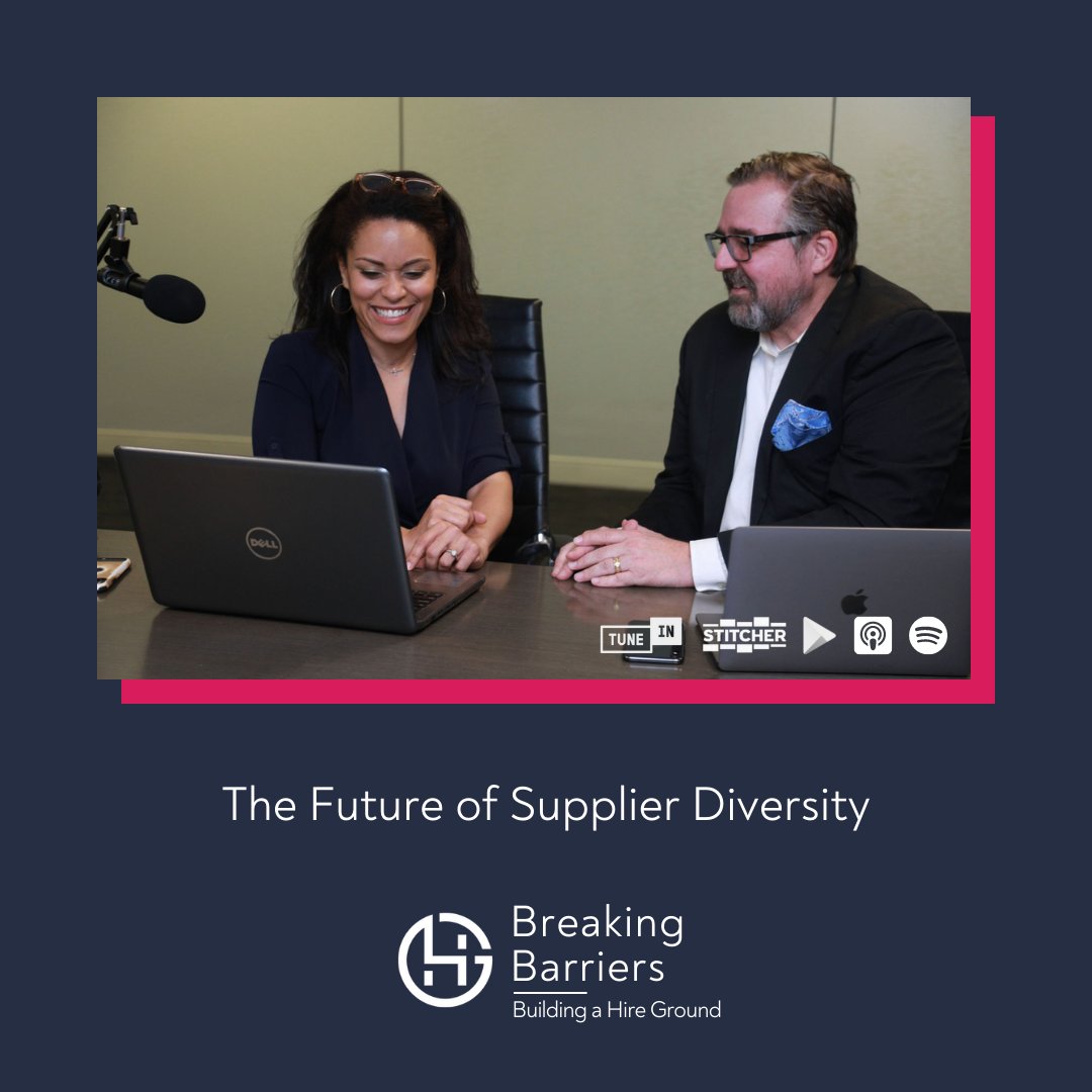 In this week’s episode, Cloe Guidry-Reed and Adam Moore describe what they think will happen to supplier diversity in the future and what they hope will happen.

Tune in at the link: hubs.ly/Q01j4pRf0

#podcast #procurement #inclusionmatters