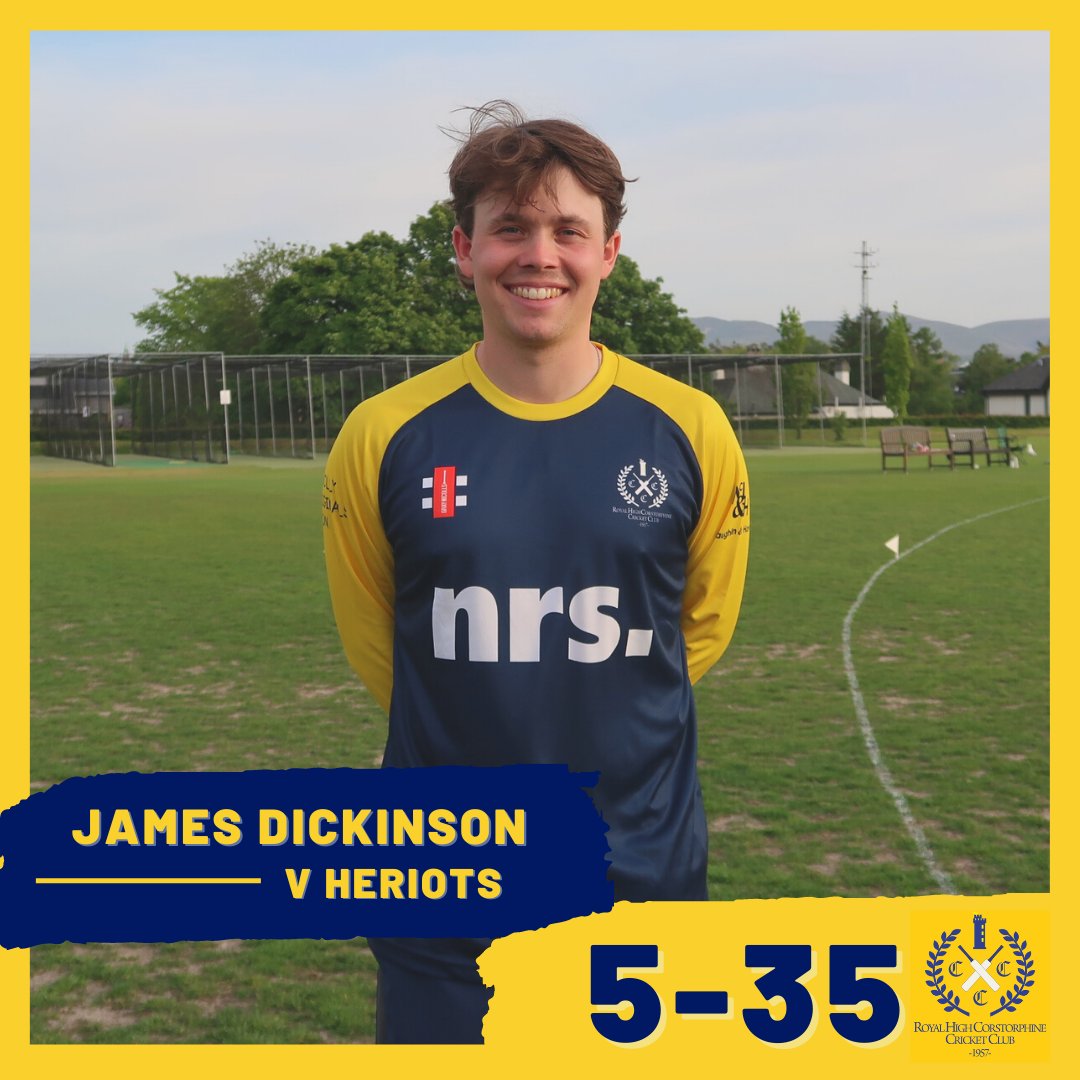 RHCLions's tweet photo. A brilliant spell on a tough day 🕸️

@jameswd116 leading the way with the ball again. A third 5⃣fer of the season. 

💙💛 https://t.co/77RvJ63kVY