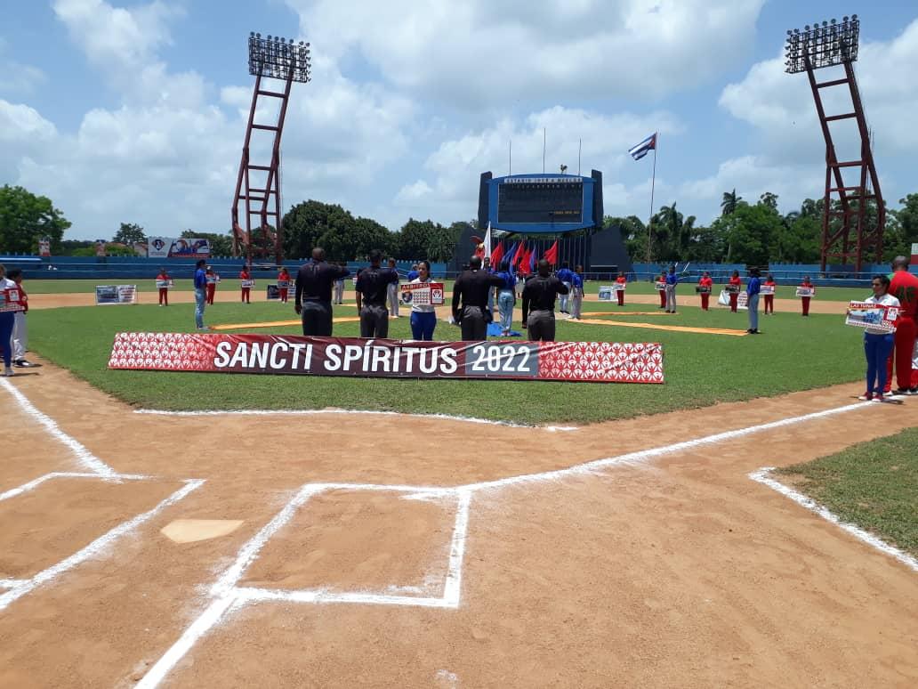 En el estadio José A. Huelga quedó inaugurada la VII Serie Nacional de Béisbol Sub-23, con el enfrentamiento entre los locales actuales campeones y Las Tunas. Al término de este evento, daremos a conocer la preselección de la categoría para la Copa Mundial. #CubaPorLaPaz