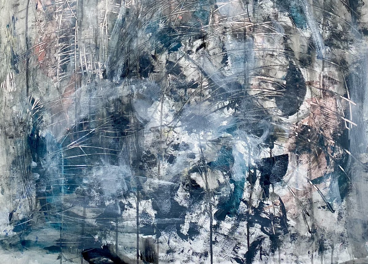 Maryamabstract's tweet photo. “Storm”
Acrylic on canvas, 80x120cm                                #abstractartist #abstract #ArtistOnTwitter https://t.co/5GDI4KpxI9