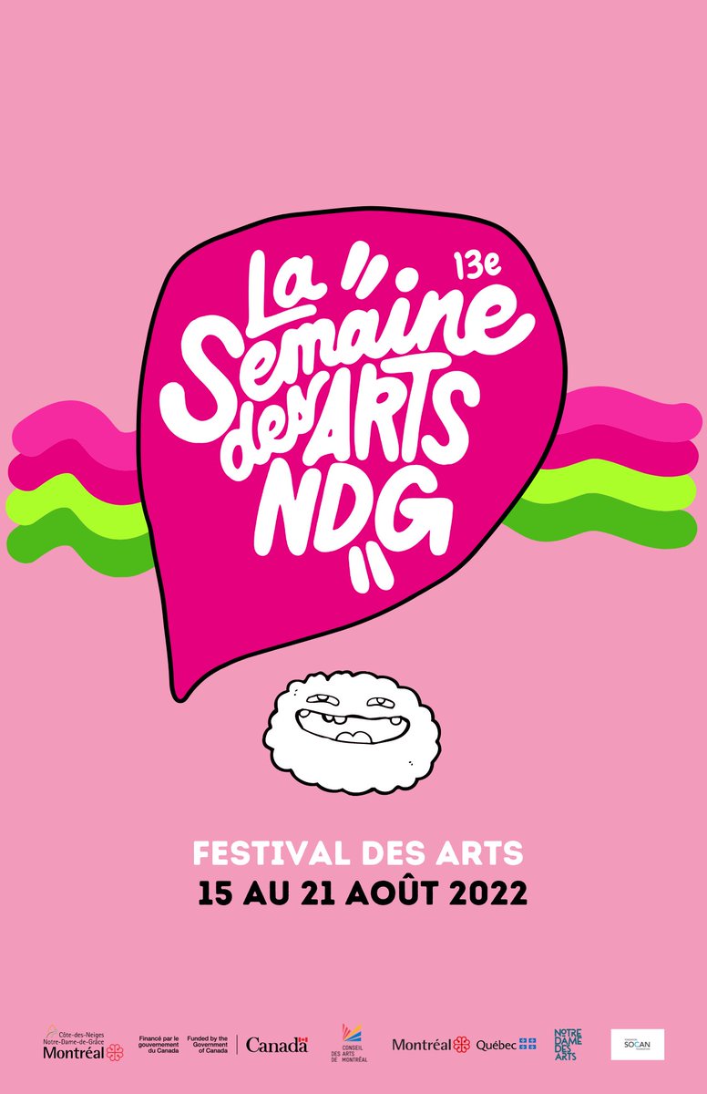 La semaine des arts NDG tweet media