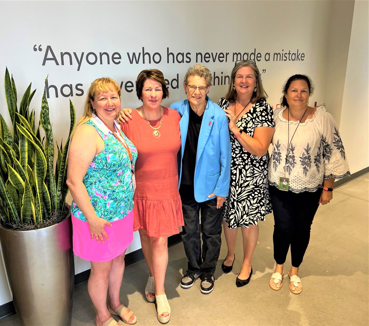 Collaborating with these Women In Science Mentors at the new American Tobacco Campus in Durham - designing the agenda for the 2022 Women In Science Scholars Annual Meeting. #mentoring #STEMCareers #WomeninScience #ncglaxosmithklinefoundation
