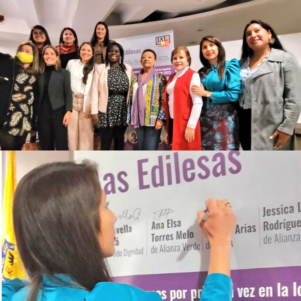 LinaPinzonAr's tweet photo. Por primera vez en #Engativá, se instala la #BancadaDeMujeres. Un espacio de diálogo propositivo. ✅

@PartidoMIRA @Engativalcaldia @secredistmujer @irmalherrera @carlos_guevara @Fabian_Puentess https://t.co/LJT4nPUlOA