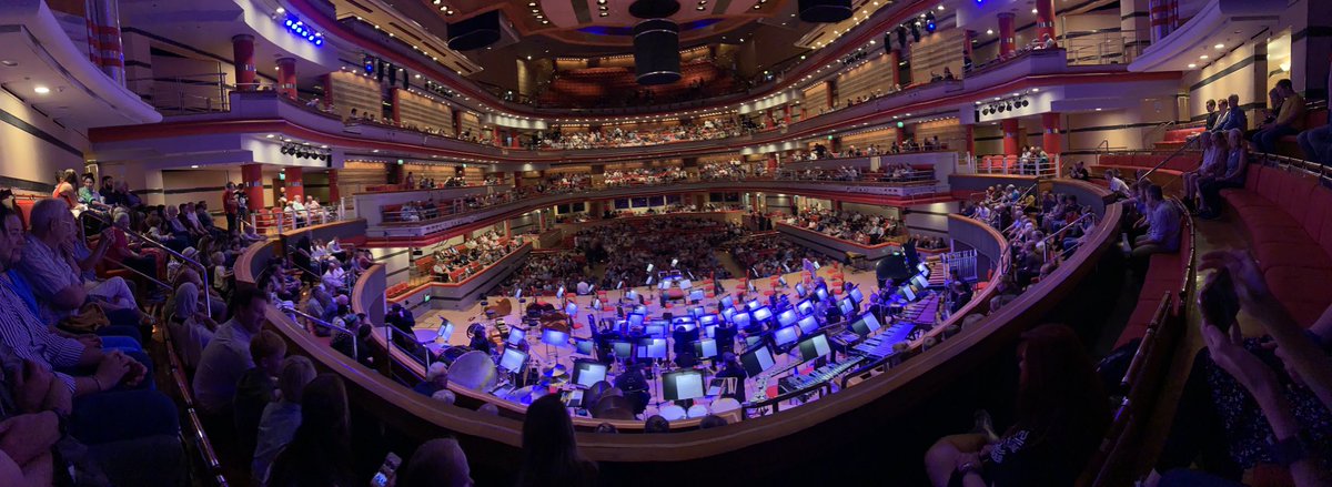NT_WaterMark's tweet photo. First night of awesome film scores for Sam and Bethan. Lovin #CBSOfilm from the choir stalls. Felt like joining in for duel of the fates. 😉 https://t.co/nVmu16tLhj