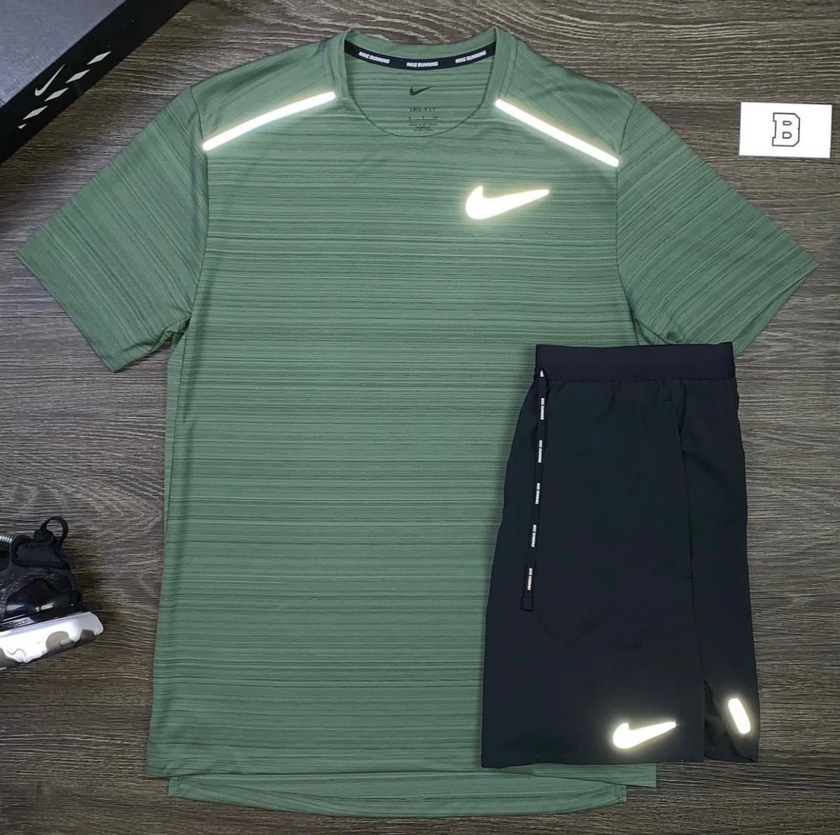 nike miler juniper fog