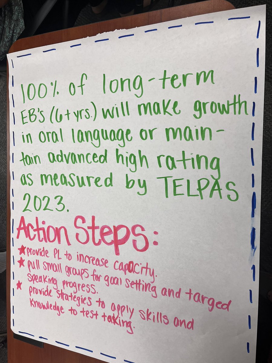 Team goal setting. Can’t reach your goals if you don’t set them. #cisdeslbil