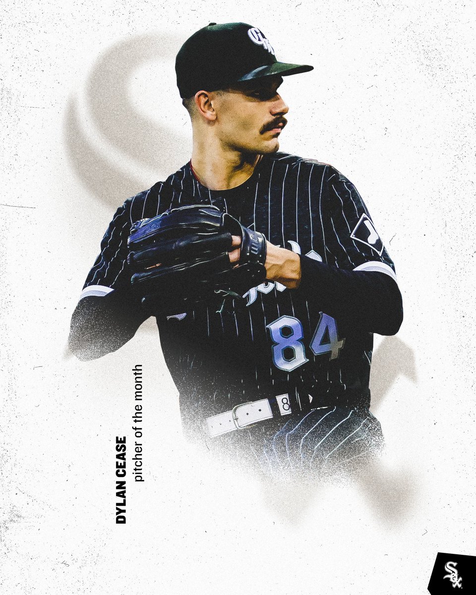 whitesox's tweet image. Dylan Cease has been named the American League Pitcher of the Month for July, his second consecutive monthly honor.
