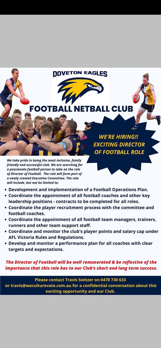 Doveton Eagles tweet media