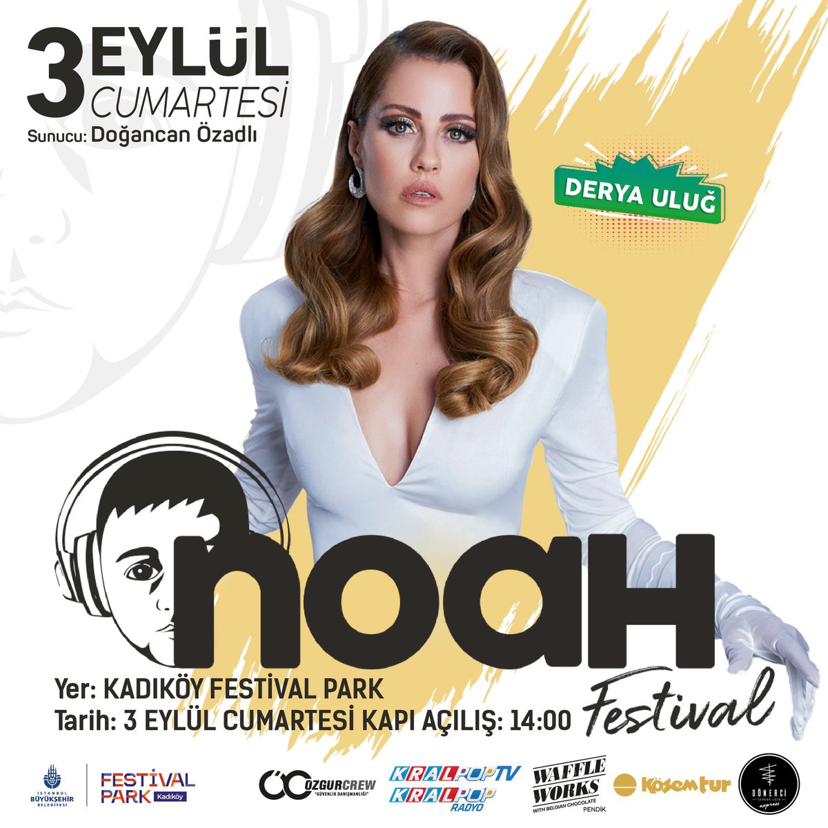 FestNoah's tweet photo. Dery Uluğ 3 Eylül’de Noah Fest’te! 🔥 @deryaulugg 

#kadıköy #festival #noahentertainment #etkinlik #istanbul #noahfest #deryauluğ https://t.co/GJWmRauaUM