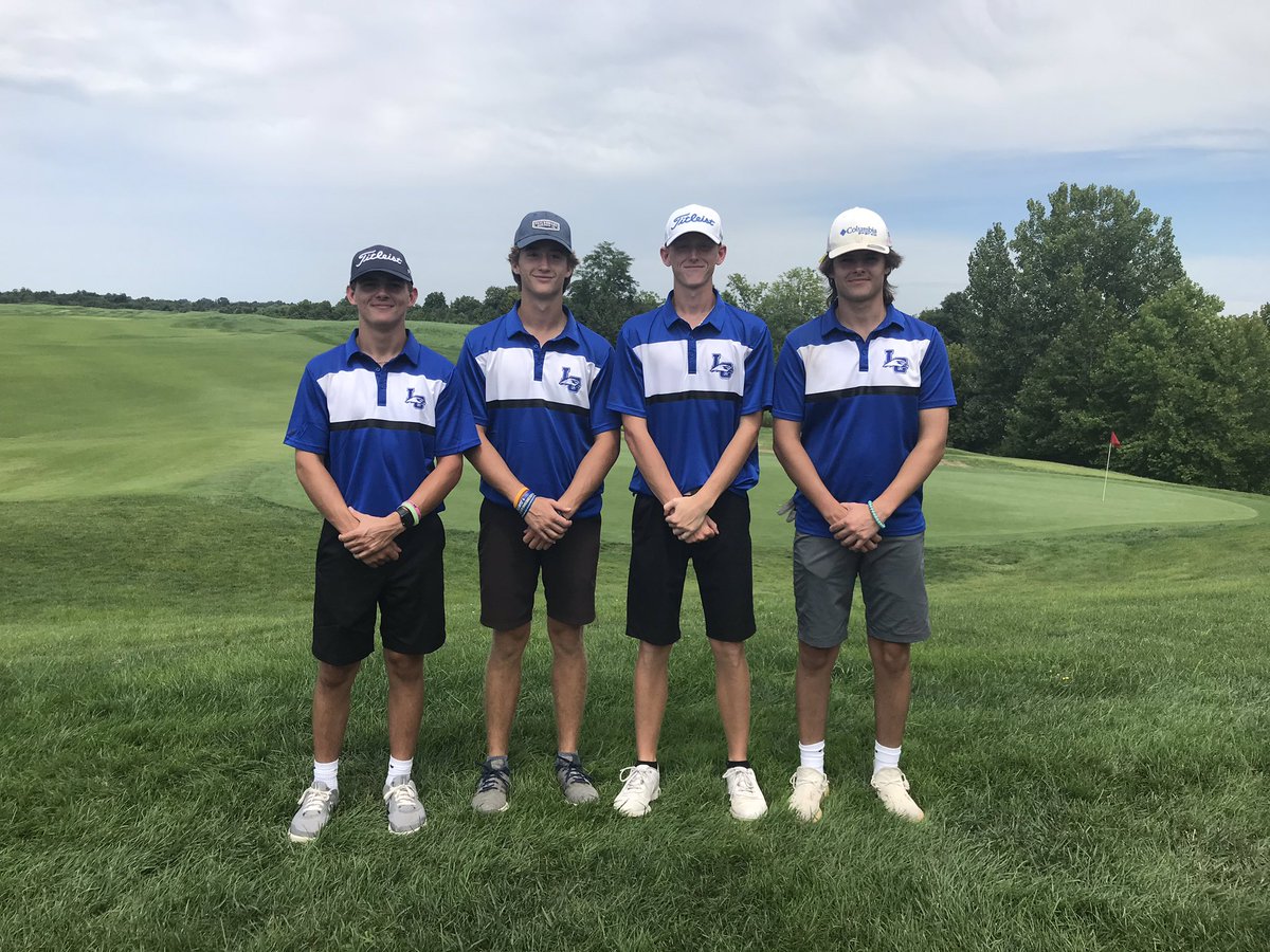 LCHS Golf in action today. Good job team!
Congrats Carson on a solid round today in the Charger Open at Heritage Hills 71(-1) 
Top 5 finish in a solid field!! Good job Lefty!