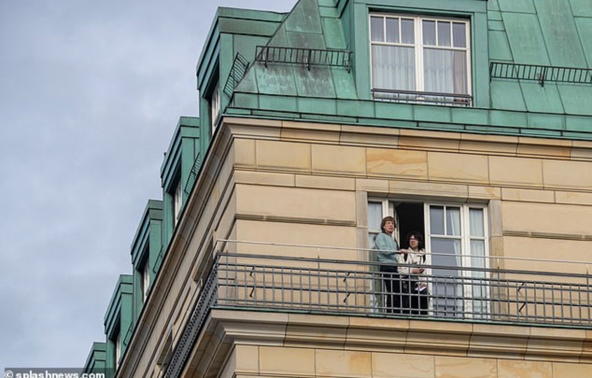 denajag's tweet photo. @MickJagger #LucasJagger #Hotel #Berlin #SixtyPlus #tourfinale https://t.co/AaTaN5mlYA