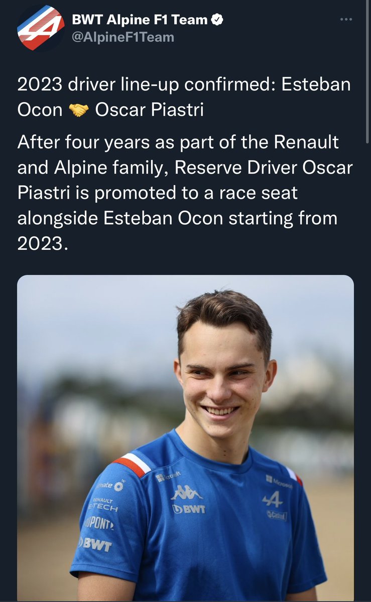 negativecamber_'s tweet photo. Please tell me that Rich Energy is also involved in this debacle somehow! #f1 #AlpineF1Team #OscarPiastri https://t.co/qdlc30LwJ7