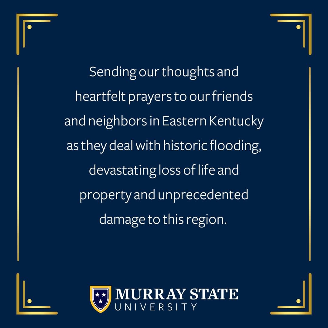 To make a donation in support of our friends in Eastern Kentucky, please visit 
bit.ly/3OIWVAW. #KentuckyStrong