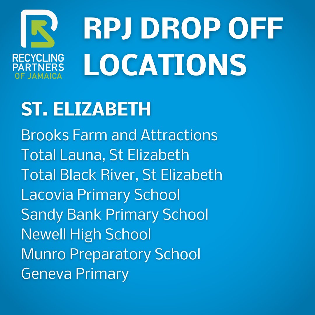 RecyclingJA's tweet photo. New drop-off locations are available in Western Jamaica. Visit our website or contact us for more information. #recycling #dropoffpoint #whywerecycle #rpjdepot https://t.co/iDe2v3HW9D