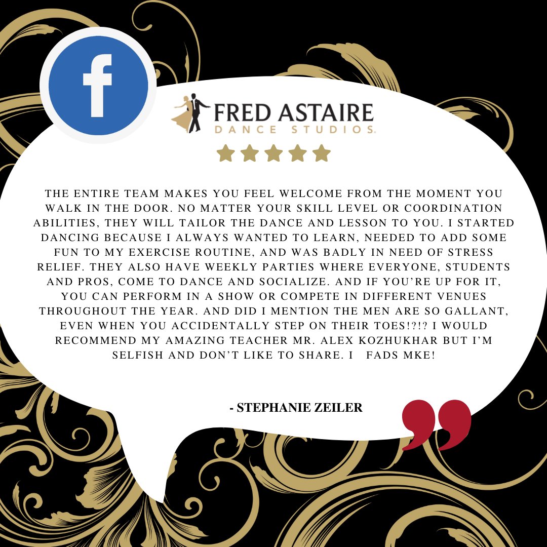 FADSPewaukee's tweet image. We interrupt your regular scheduled studio coverage to bring you another update on what people really have to say about their experiences with our studios here in Wisconsin! 👂🤩