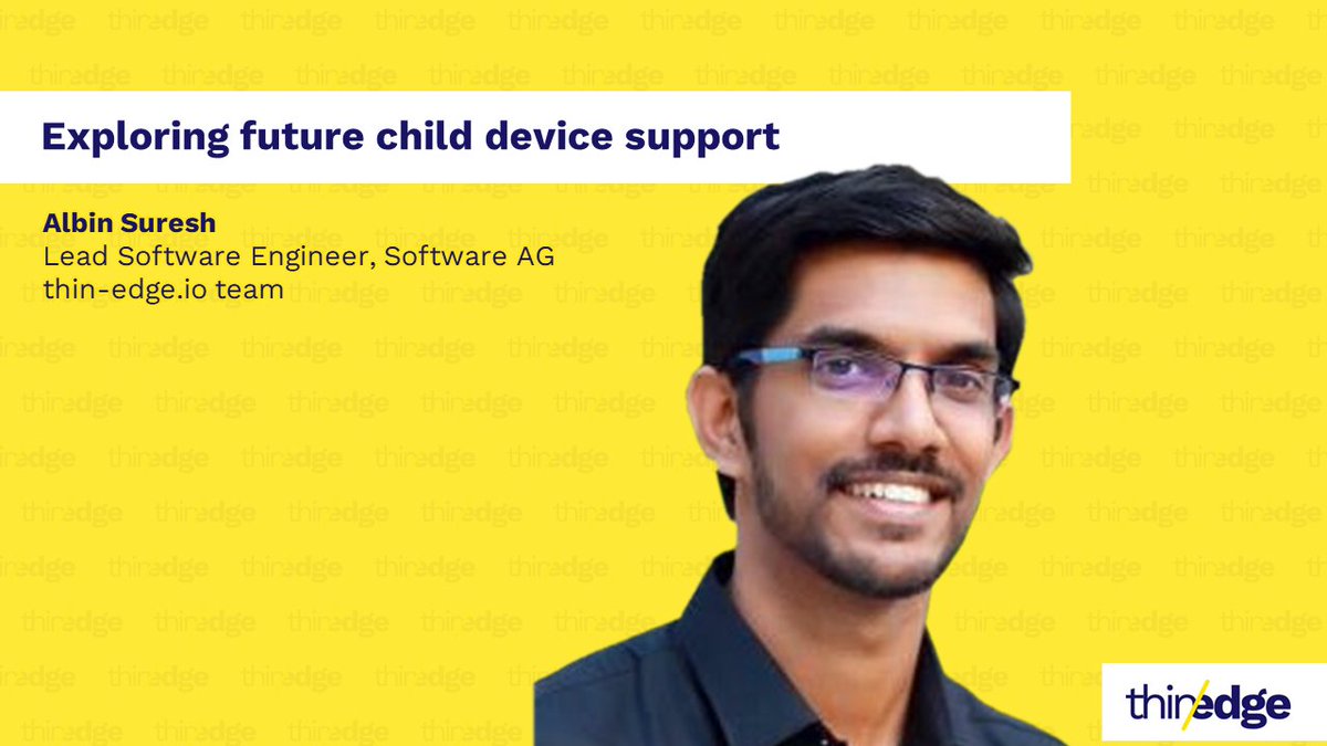 Albin Suresh, Lead Software Engineer from the <a href="/thin_edge_io/">thin-edge.io</a> team, shares how the thin-edge.io team are considering evolving its child device / leaf support youtu.be/BQ-EIyqpA30

#opensource #embedded #industrial #IoT #edge #linux #devicehierarchy