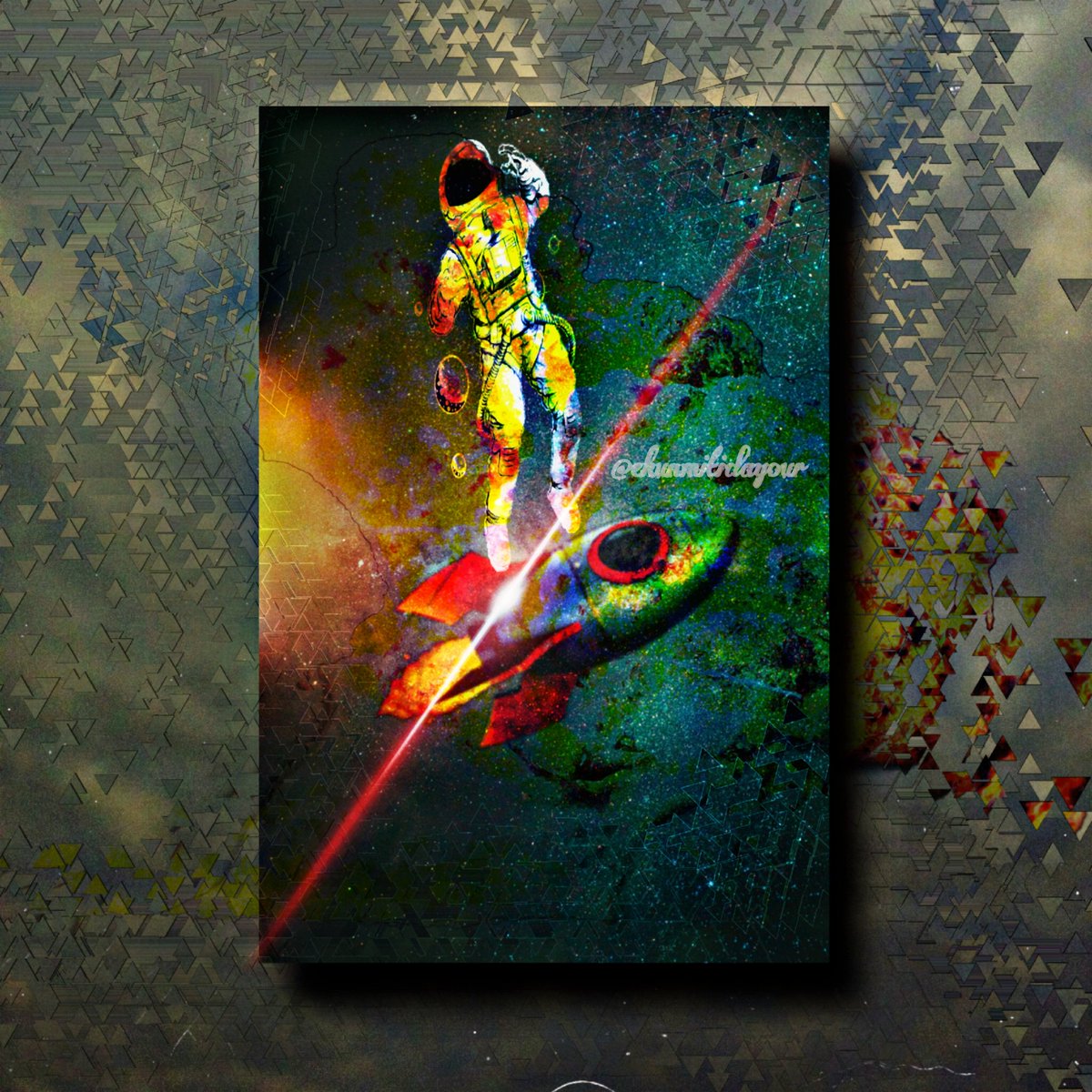 ekunmitidayour's tweet image. I was bored so I created this... #OuttaSpace