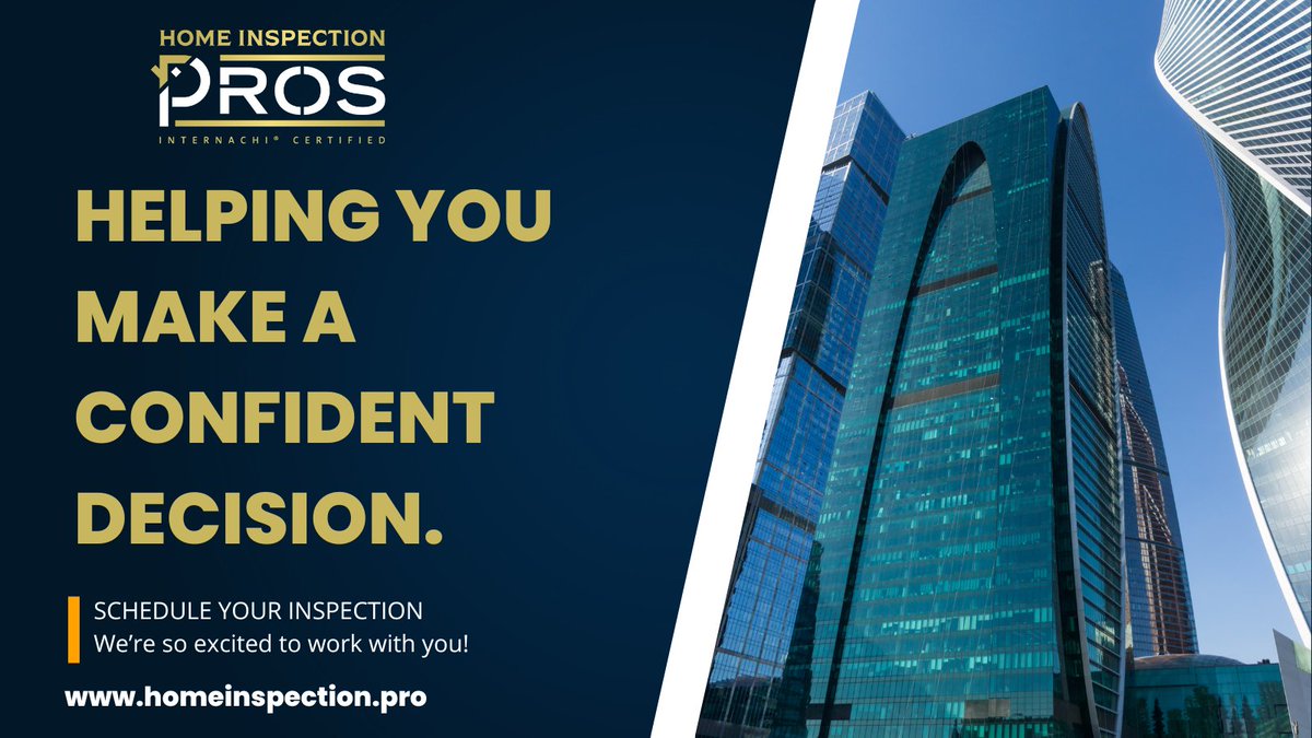 USInspectionPro's tweet image. HELPING YOU MAKE A CONFIDENT DECISION.
.
SCHEDULE YOUR INSPECTION
We’re so excited to work with you!
.
.
🌐 homeinspection.pro
📧 info@homeinspection.pro
📞 860-718-1381
.
#inspection #home #knowledge #knowledgeispower #luxuryrealestate #family #sold #realestate #realestate