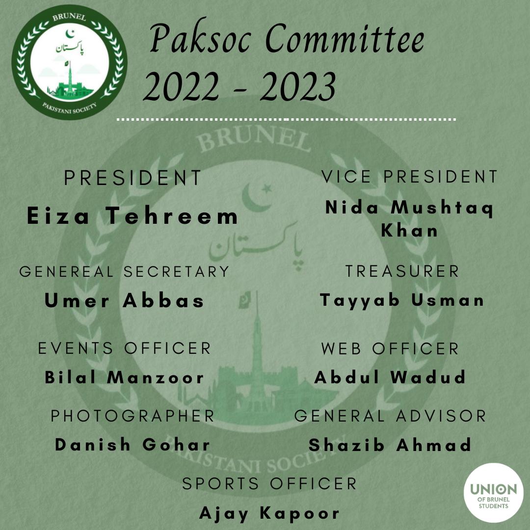 Brunel Pakistani Society tweet media