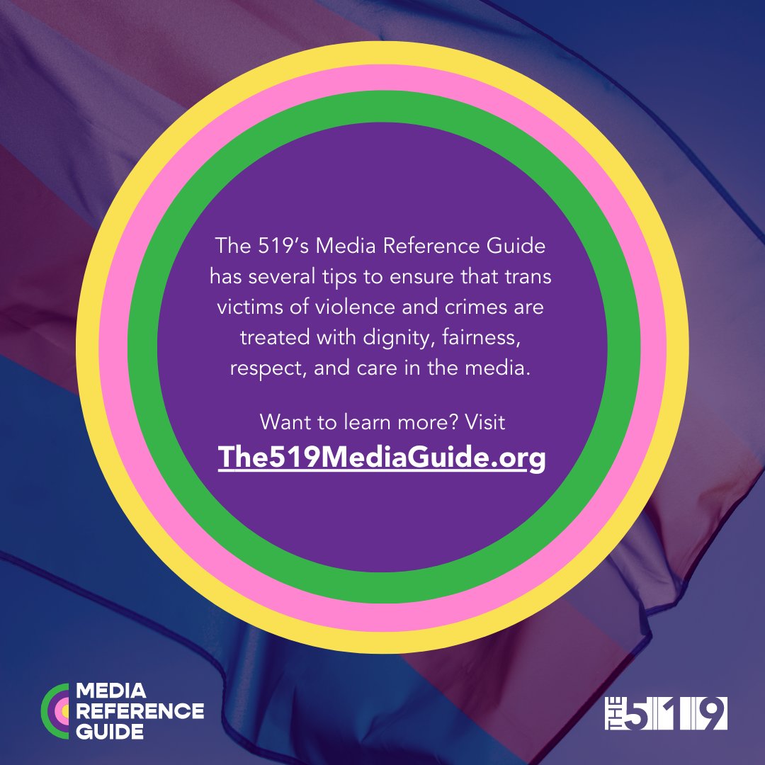 Together with 2SLGBTQ+ communities, The 519 is thrilled to present a brand-new digital Media Reference Guide, a practical and actionable resource for inclusive storytelling. Learn more at: The519MediaGuide.org.
#Media #Journalism #Reporting #InclusiveSpaces #2SLGBTQ #The519