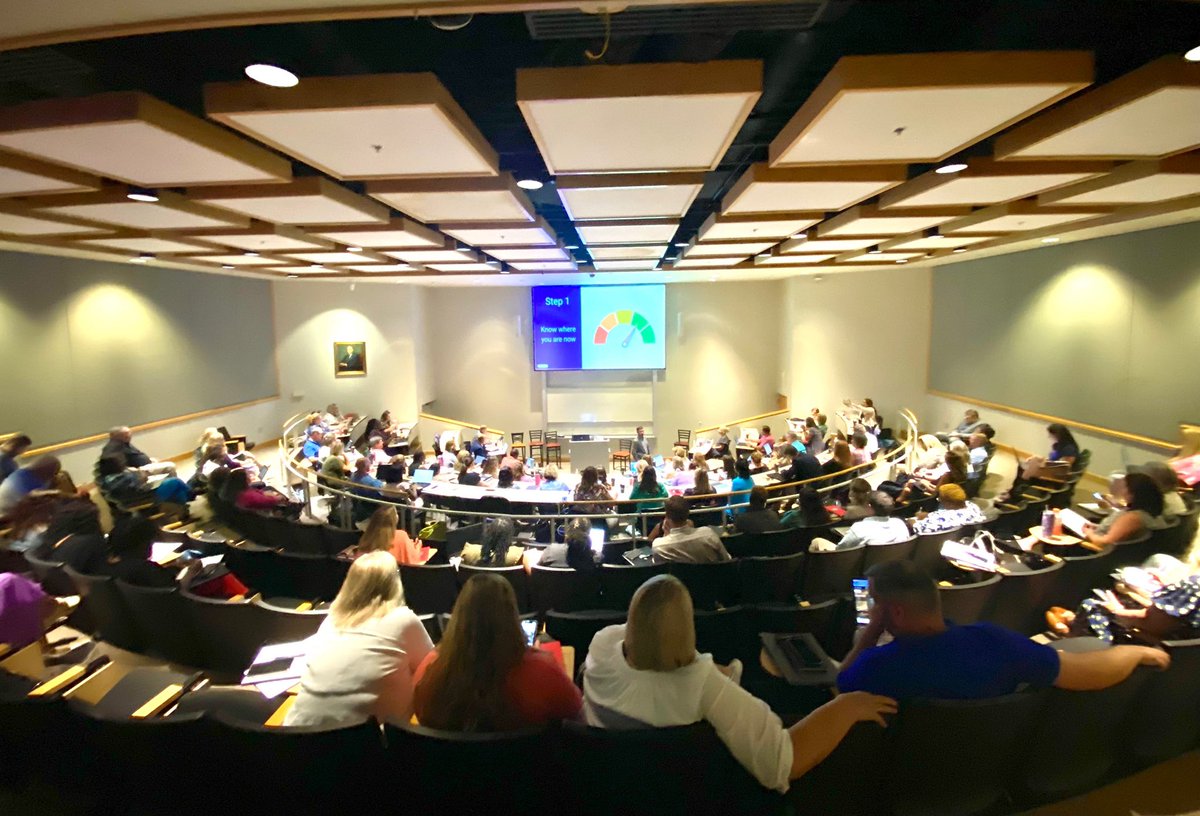 DrPatrickGreene's tweet photo. I got to kick off Harnett County’s Leadership conference today with a “revival” on leadership! Thanks to @aaronflemingnc and my old friend @ltyson07 for the invite! #TopHCSLeader #nctoypoy https://t.co/MOXNjBc2ZE