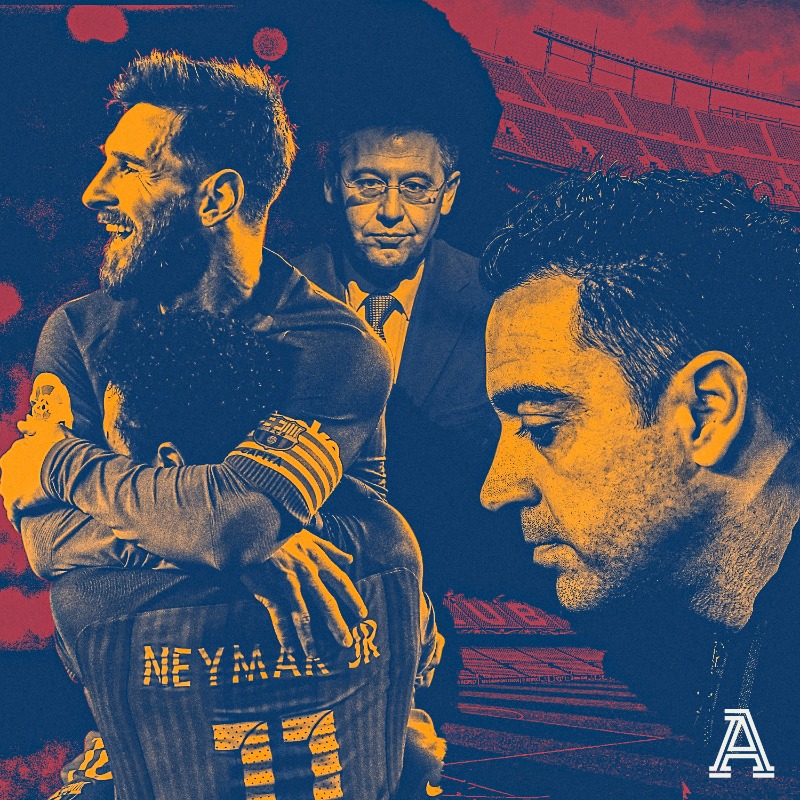 TheAthleticFC's tweet photo. Barcelona's financial turmoil:

🔴 Asked UEFA for #UCL money up front for several seasons
🔵 Signings might not be registered
🔵 Some players feel they're victims of smear campaigns
🔴 Bizarre clause they asked #LUFC for

@AdamCrafton_ @PolBallus @dermotmcorrigan @JamesHorncastle