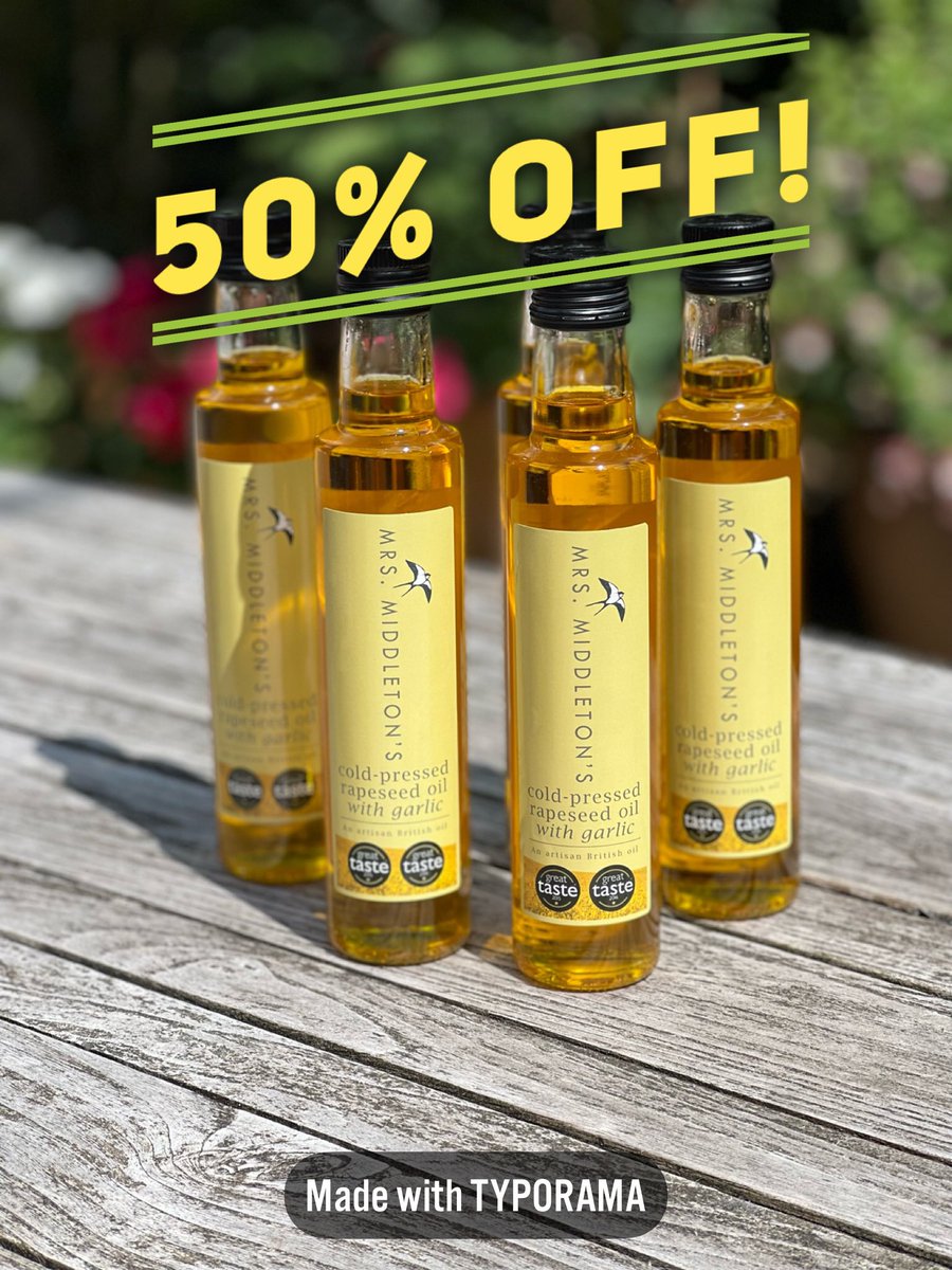 Mrs Middleton's Oil tweet media