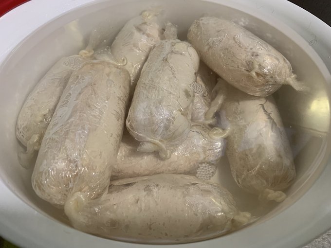 ささみ鶏ハムきれ〜にできた🐱✨✨ 