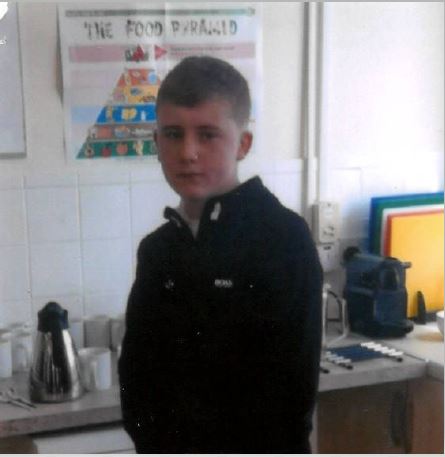Gardaí are appealing for information about Reece Thornton, 13, who was last seen at Clonsilla train station on Sunday, 31 July. He is 5ft 3”, has short brown hair and was wearing a navy tracksuit. Anyone with information should contact Blanchardstown gardaí on 01 666 7000