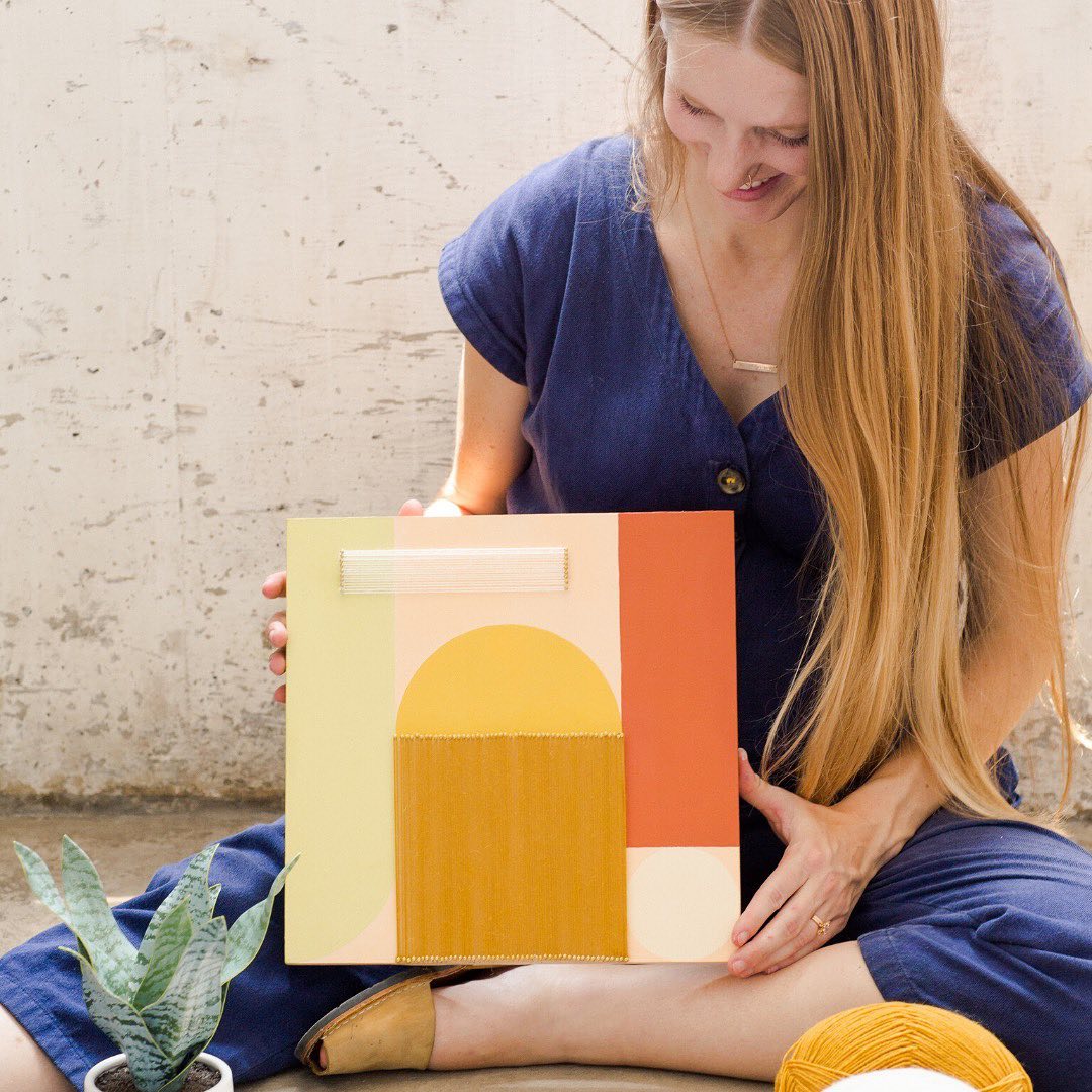 The second workshop we're sharing in August is String Art with Tiffany Lusteg.
Tiffany specializes in large-scale art installations, murals, and spatial designs. Join Tiffany in crafting to create a custom three-dimensional piece of art.