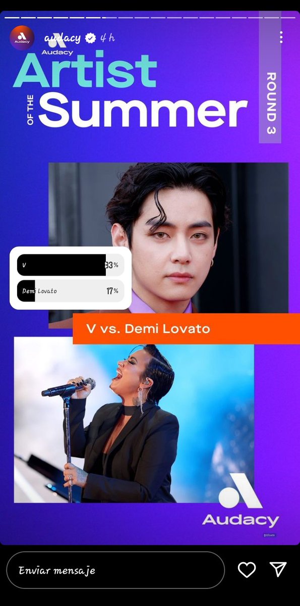 face_yourself_l's tweet photo. #JIMIN, #JUNGKOOK, #V y #JHOPE están nominados en la categoría de "ARTIST OF THE SUMMER" en los #AudacyATOS
Vayan a Instagram también a votar en las encuestas
https://t.co/7LzbLcSa0L https://t.co/wrwVh2pQas