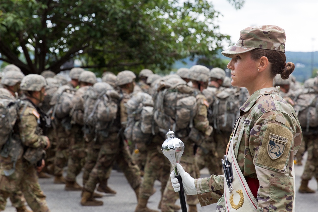 WestPointBand's tweet image. One week until we welcome back #USMA2026 as they “slay the Beast” and complete Cadet Basic Training! Will you join us at #MarchBack ?
